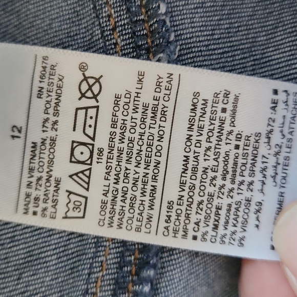 Old Navy Women's Super Skinny Jeans in Blue Size 12 - Picture 4 of 9